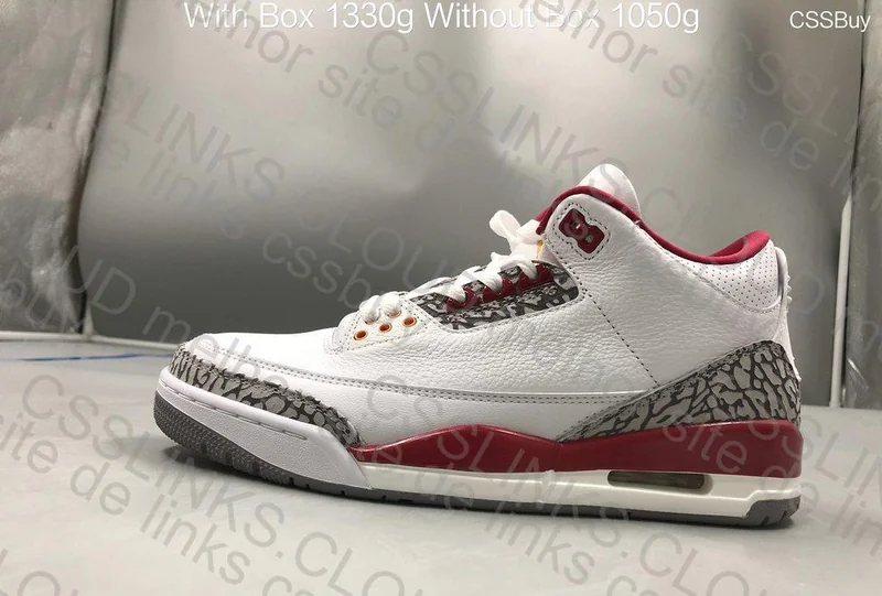 Air Jordan 3 Cardinal 5