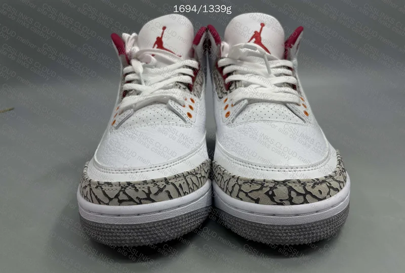 Air Jordan 3 Cardinal Red 2