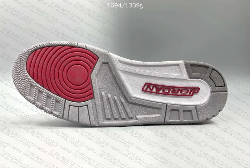 Air Jordan 3 Cardinal Red 6