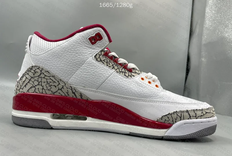 Air Jordan 3 Cardinal Red (GL?) 2