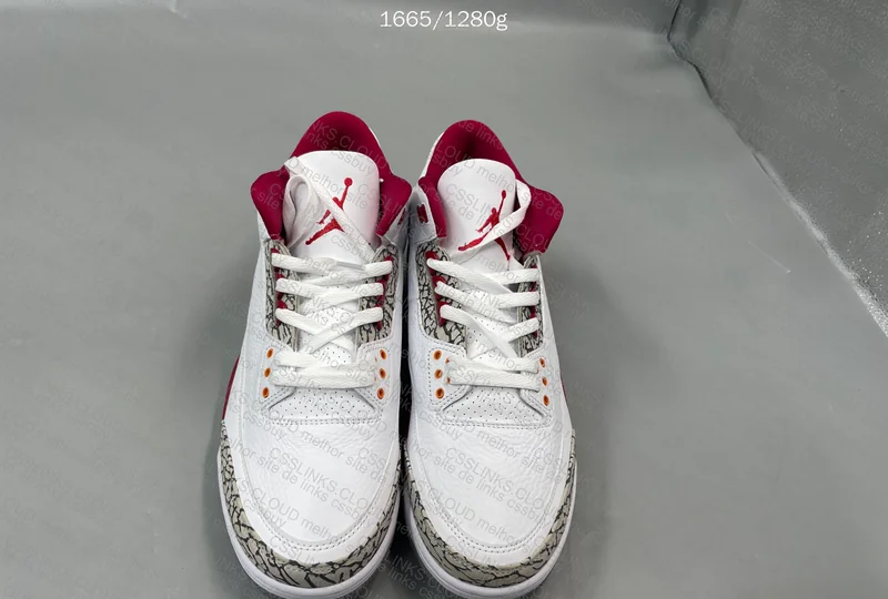 Air Jordan 3 Cardinal Red (GL?) 4