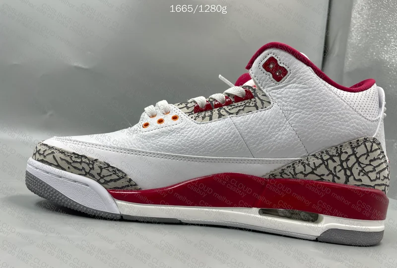 Air Jordan 3 Cardinal Red (GL?) 6