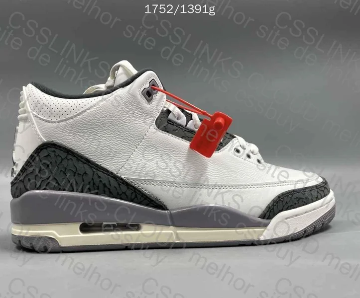 Air Jordan 3 Cement Gray 4