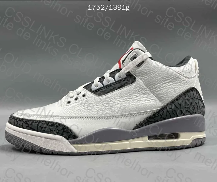 Air Jordan 3 Cement Gray 5