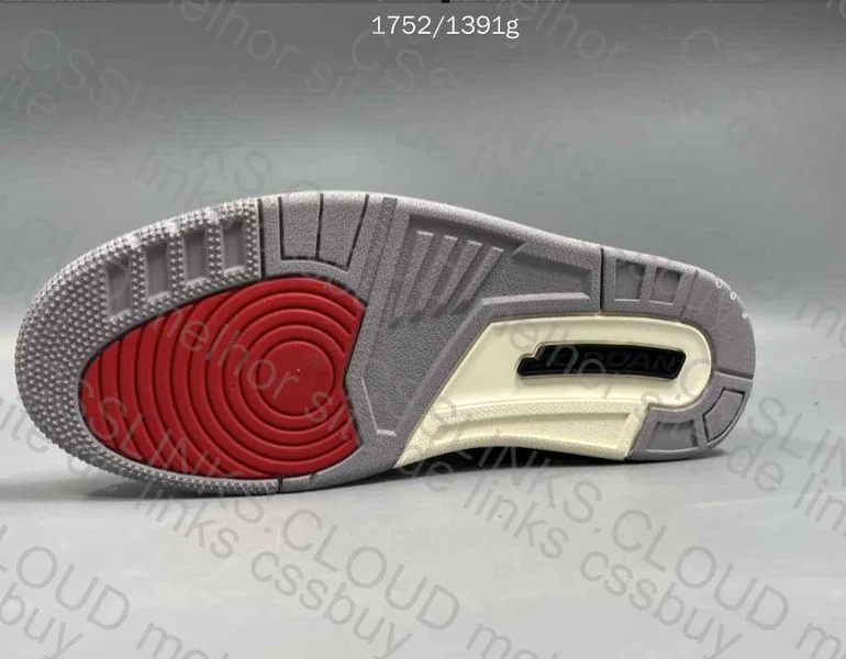 Air Jordan 3 Cement Gray 6