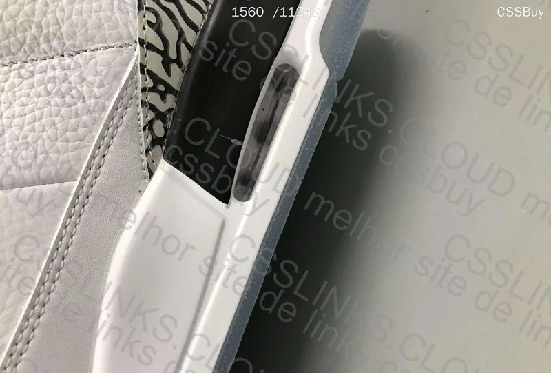 Air Jordan 3 Free Throw Line White Cement
