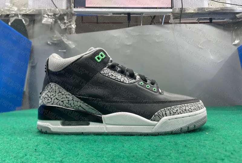 Air Jordan 3 Green Low 10