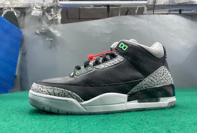 Air Jordan 3 Green Low 5