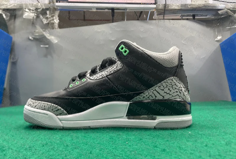 Air Jordan 3 Green Low 7