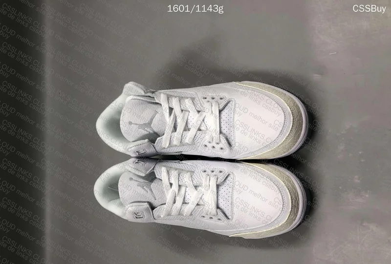 Air Jordan 3 Pure White 2