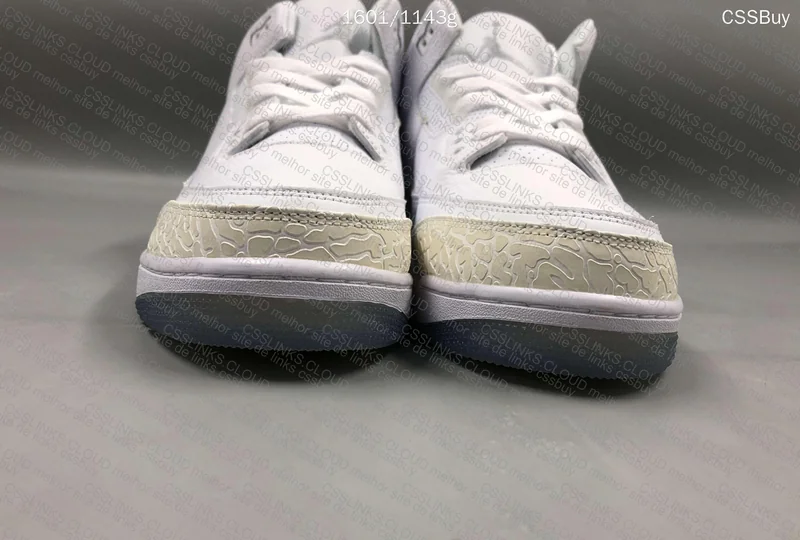 Air Jordan 3 Pure White 3