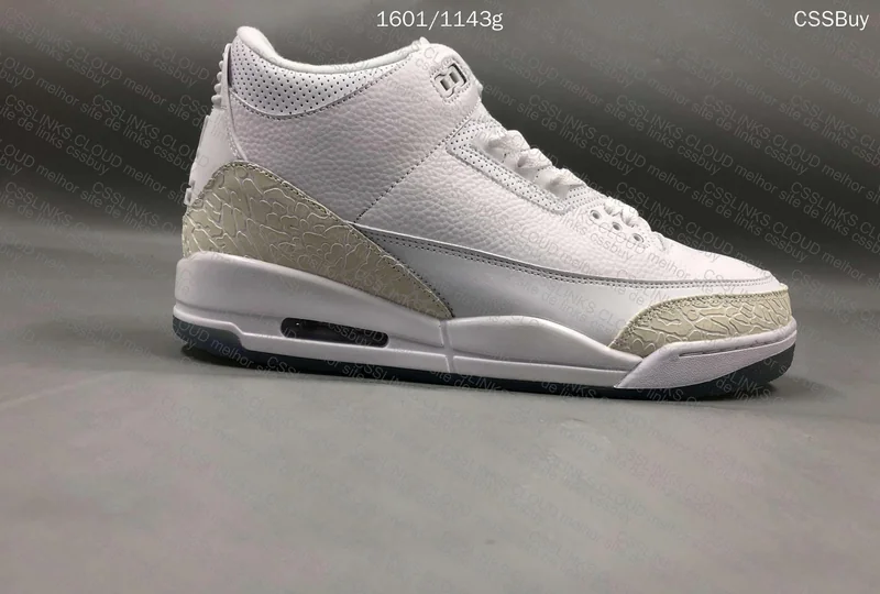 Air Jordan 3 Pure White 5