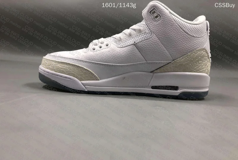 Air Jordan 3 Pure White 6