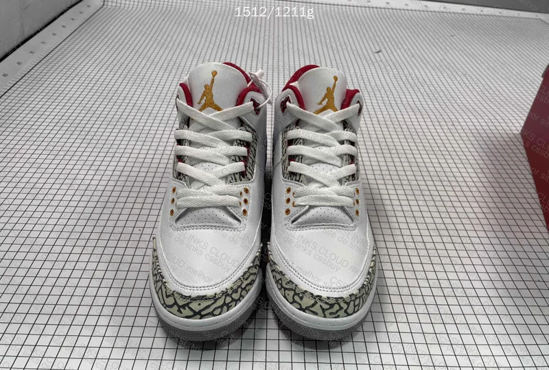 Air Jordan 3 Retro 'Cardinal Red' 3