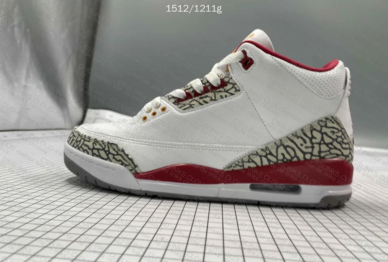 Air Jordan 3 Retro 'Cardinal Red' 7