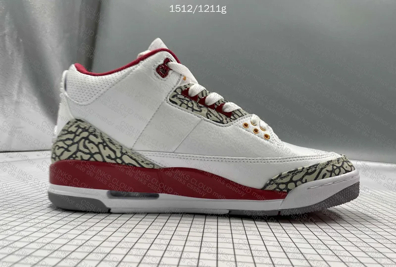 Air Jordan 3 Retro 'Cardinal Red' 8