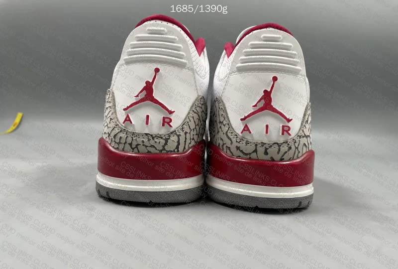 Air Jordan 3 Retro Cardinal Red (158sir) 3