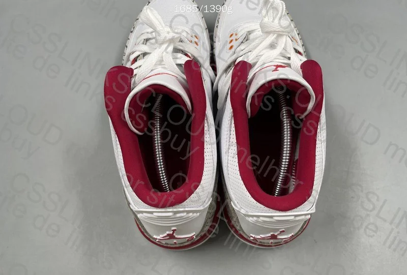 Air Jordan 3 Retro Cardinal Red (158sir) 6