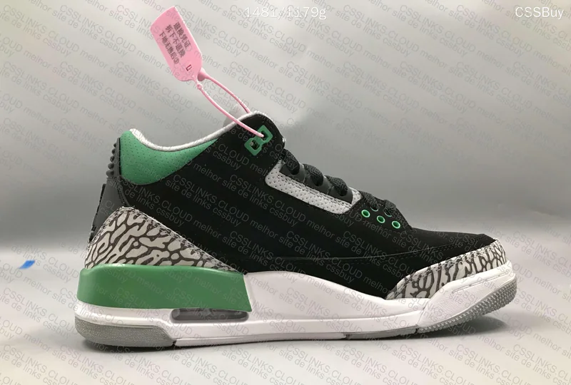 Air Jordan 3 Retro Pine Green 4