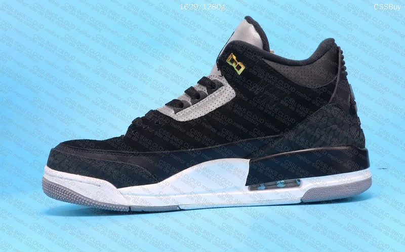 Air Jordan 3 Tinker Black Cement 5