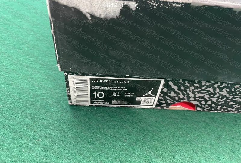 Air Jordan 3 White Cement