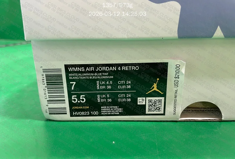Air Jordan 4 - AJ4 "Forget me Not" 3