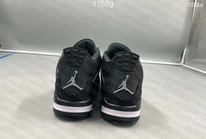Air Jordan 4 Black Canvas 4