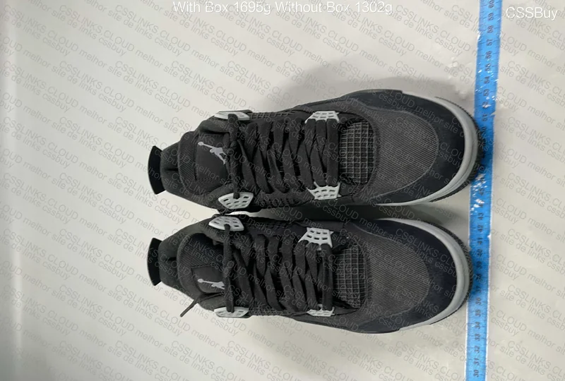 Air Jordan 4 Black Canvas