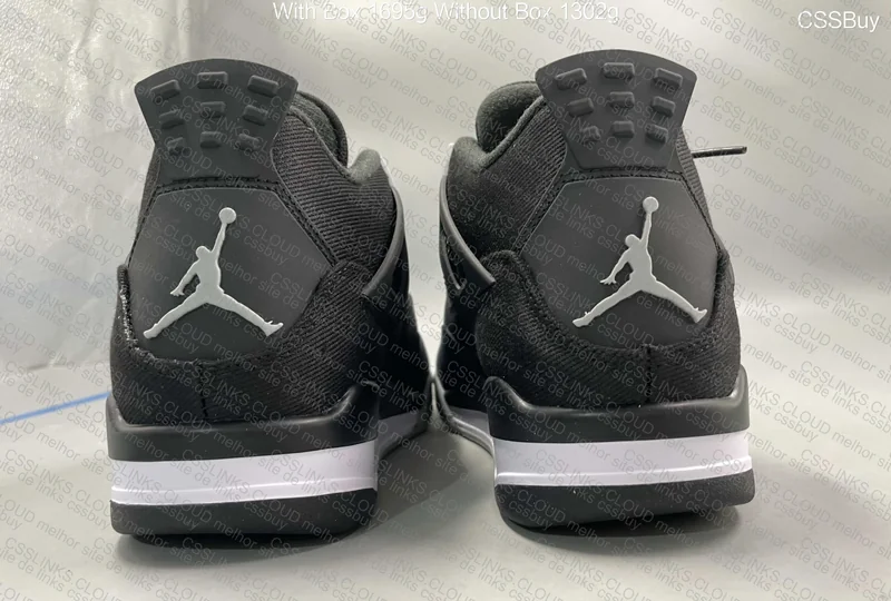 Air Jordan 4 Black Canvas 2