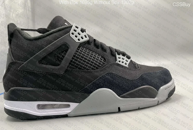 Air Jordan 4 Black Canvas 3