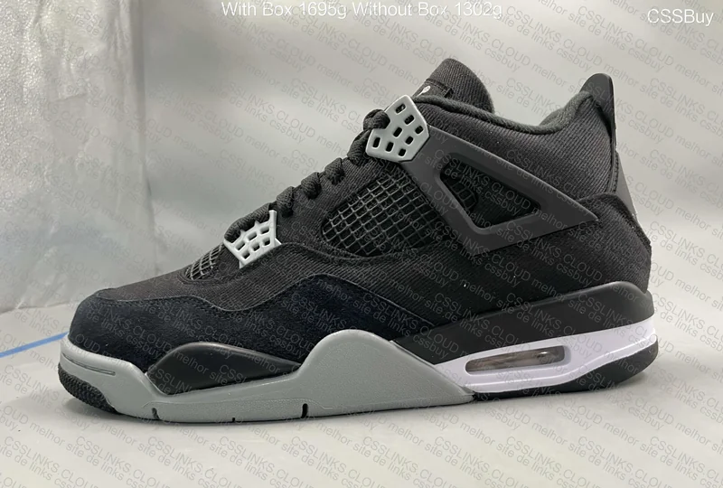 Air Jordan 4 Black Canvas 6