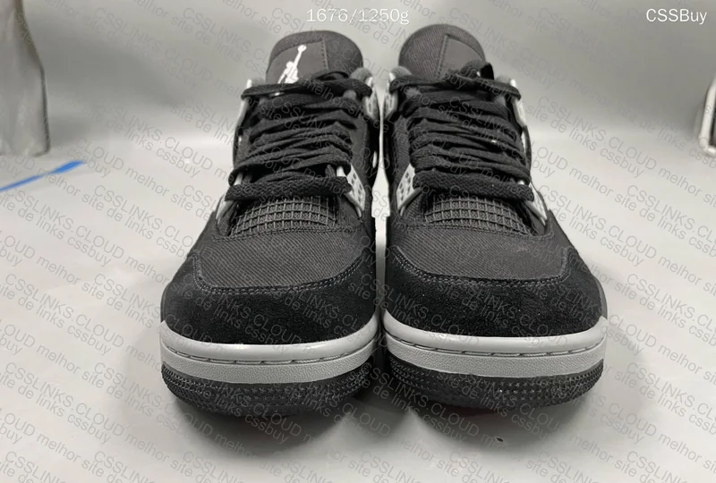 Air Jordan 4 Black Canvas 2