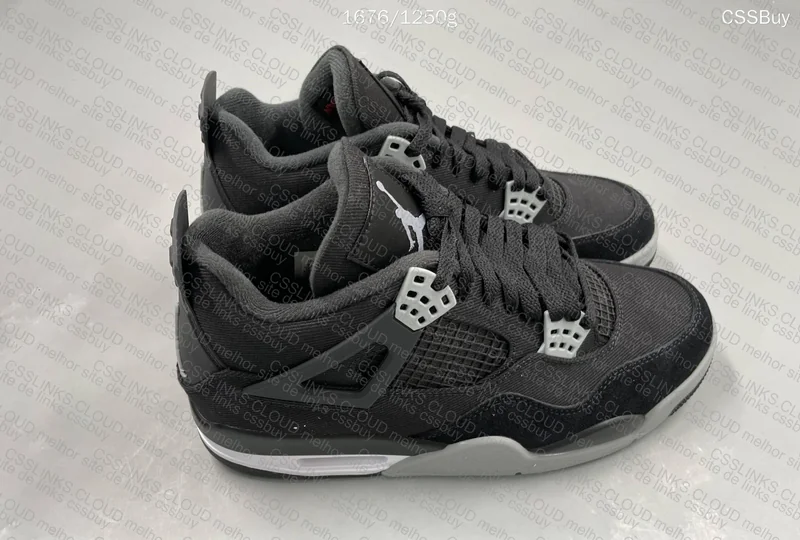 Air Jordan 4 Black Canvas 5