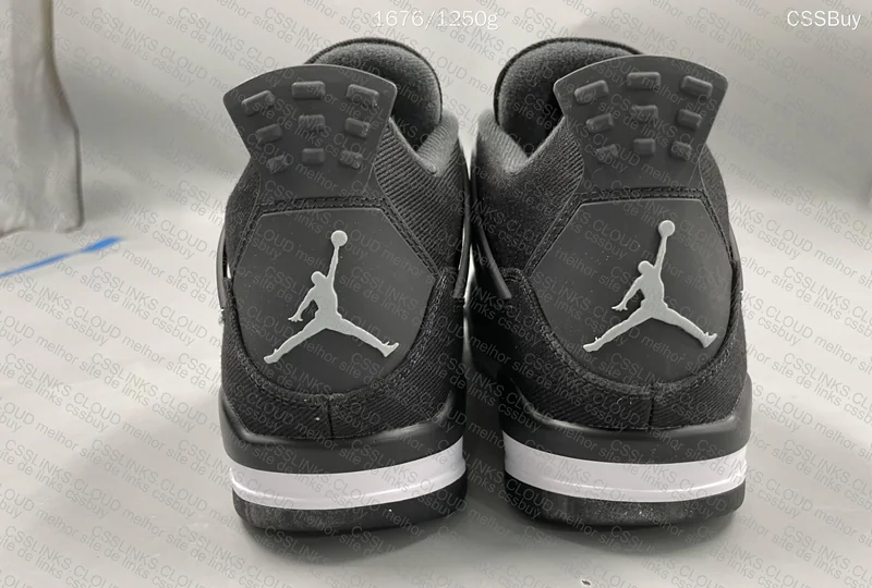 Air Jordan 4 Black Canvas 8