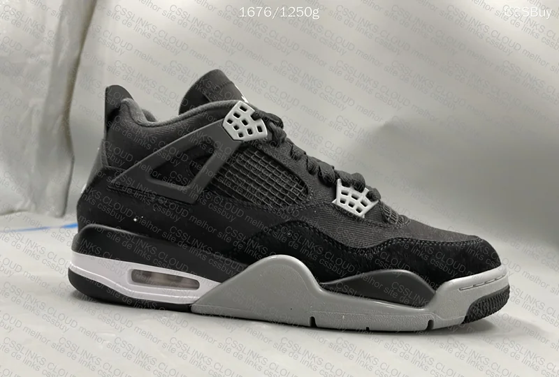 Air Jordan 4 Black Canvas 9