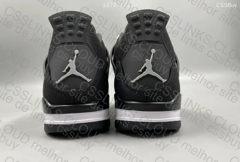 Air Jordan 4 Black Canvas 2