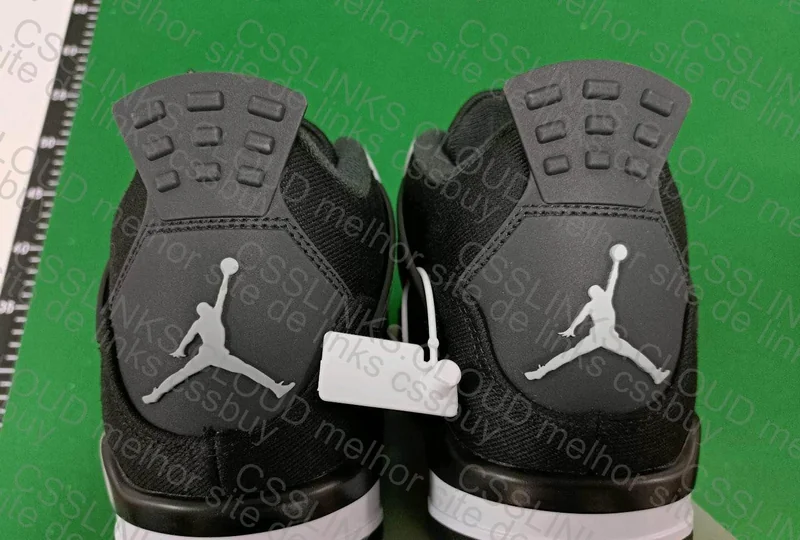 Air Jordan 4 Black Canvas 2