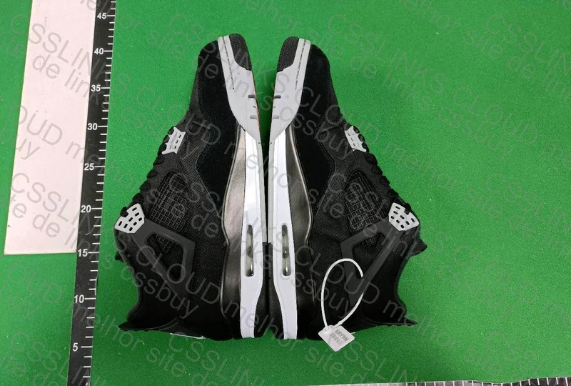 Air Jordan 4 Black Canvas 4