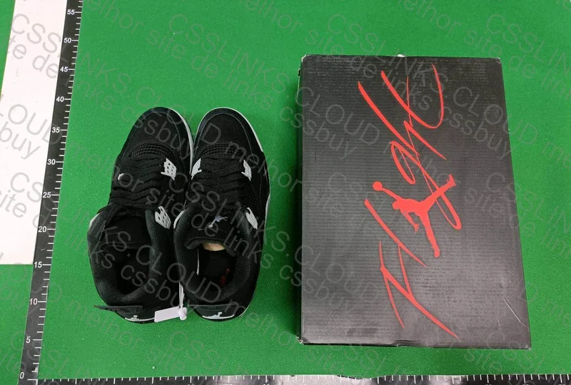 Air Jordan 4 Black Canvas 6