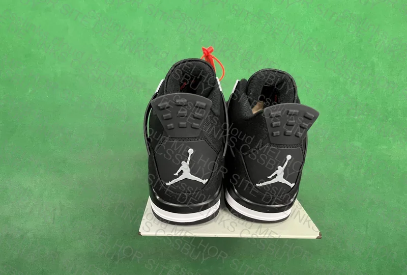 Air Jordan 4 Black Canvas 3
