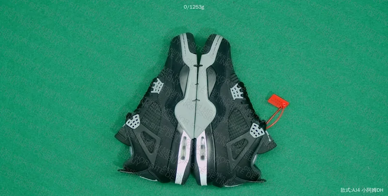 Air Jordan 4 Black Canvas 2