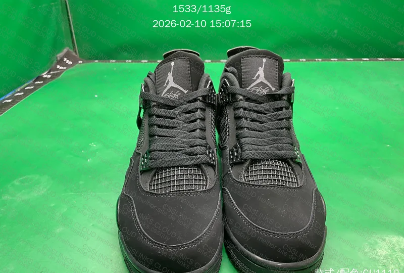 Air Jordan 4 BLACK CAT 9