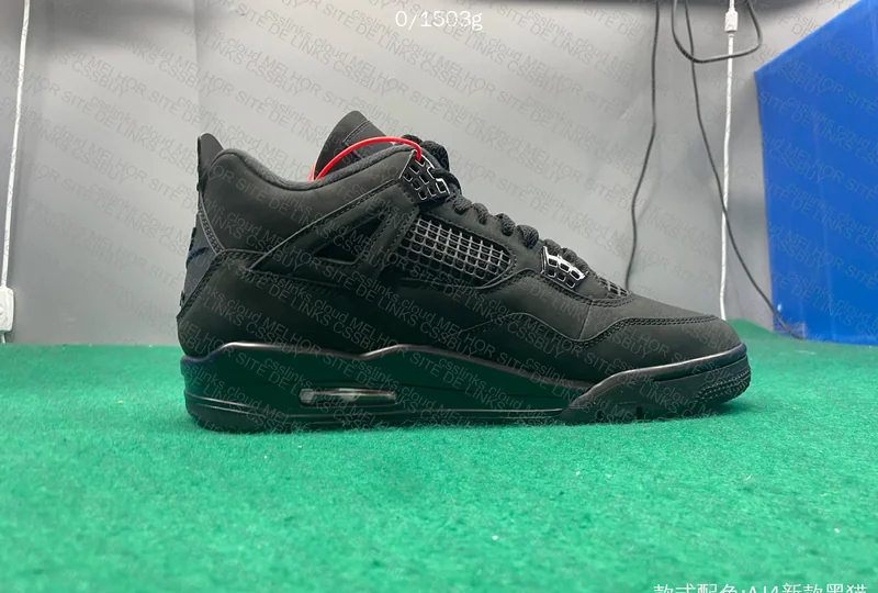 Air Jordan 4 Black Cat Batch RN