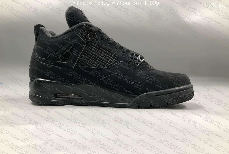 Air Jordan 4 Black Cat New Batch PK4.0