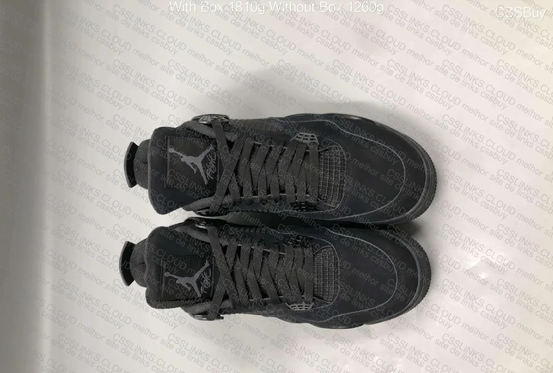 Air Jordan 4 Black Cat New Batch PK4.0 3