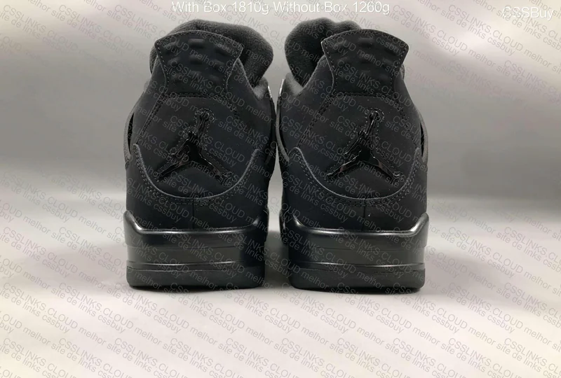 Air Jordan 4 Black Cat New Batch PK4.0 4