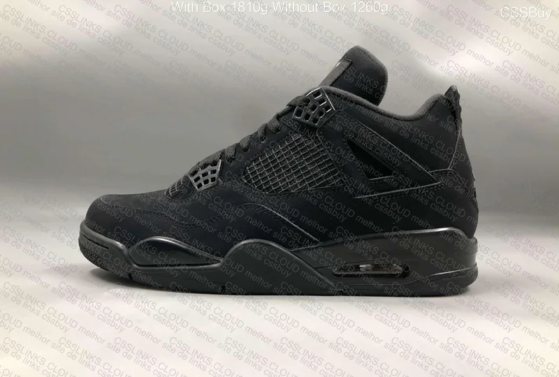 Air Jordan 4 Black Cat New Batch PK4.0 5