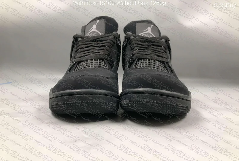 Air Jordan 4 Black Cat New Batch PK4.0 6