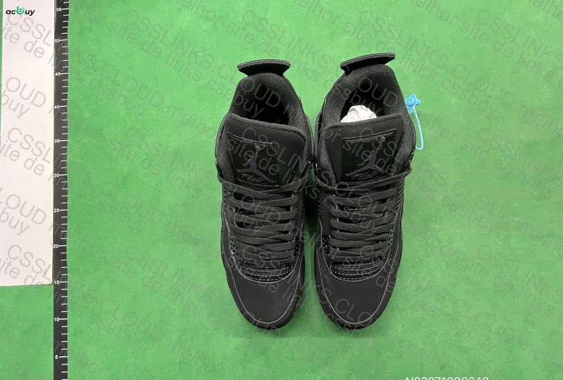 Air Jordan 4 Black Cat I 8 Batch Sale 6