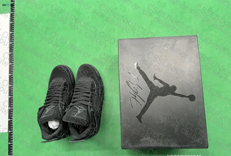 Air Jordan 4 Black Cat I 8 Batch Sale 7